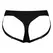 Strap-On-Me Heroine XXL Adjustable Harness Lingerie - Black Microfiber