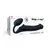 Strap-On-Me Bendable System Black L - Flexible Silicone Strapless Model