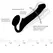 Strap-On-Me Bendable System Black L - Flexible Silicone Strapless Model