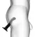 Strap-On-Me P&G Spot XL Silicone Model with Suction Cup, Black, 198mm