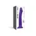 Strap-On-Me Dual Density Flexible Intimate Machine Purple L 19cm