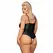 Obsessive Redella Open Design Teddy Black XXL, Adjustable Straps