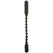 PowerBullet Booty Beads Black Flexible Silicone 7-Mode Intimate Device