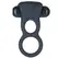 LUX Active Triad Dual Vibrating Ring with Remote Control, Silicone, Black