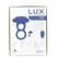LUX Active Triad Dual Vibrating Ring with Remote Control, Silicone, Black