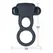 LUX Active Triad Dual Vibrating Ring with Remote Control, Silicone, Black