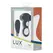 LUX Active Triad Dual Vibrating Ring with Remote Control, Silicone, Black