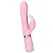 Pillow Talk Lively Pink Dual Motor Massager with Rotating Shaft