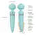 Pillow Talk Sultry Teal Rotating & Warming Intimate Wellness Device