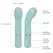 Pillow Talk Racy Teal - Compact Rechargeable Vibrating Massager 127mm