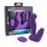 Nexus Max 20 Intimate Silicone System Purple Rechargeable 20 Modes