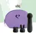 FeelzToys Mister Bunny Black - Waterproof Massager with 2 Silicone Caps
