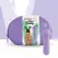 FeelzToys Mister Bunny Massage Device 2 Silicone Caps Purple 135mm