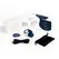 Dame Products Fin Navy - Compact Wearable Personal Massager, 3 Speeds