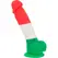 Addiction Leonardo 18 cm Multi-Color Silicone Model with Suction Base