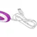 Wonderlust Serenity Purple - Rechargeable Silicone Massager, 20 Modes