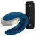 Satisfyer Double Love Blue - App-Controlled Couples Device, Waterproof, Metal Detail