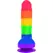 Addiction Justin 20 cm Silicone Rainbow Model with Suction Base