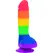 Addiction Justin 20 cm Silicone Rainbow Model with Suction Base