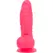 Addiction Tom 18 cm Silicone Ribbed Model Hot Pink with Suction Cup