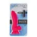 Addiction Tom 18 cm Silicone Ribbed Model Hot Pink with Suction Cup