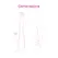 Intimina Celesse Personal Massager with Curved Tip, Waterproof, Pink