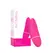 Intimina Kiri Compact Personal Massager, Waterproof, 6 Modes, Pink
