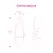Intimina Kiri Compact Personal Massager, Waterproof, 6 Modes, Pink