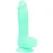 Addiction Luke 19 cm Glow-in-the-Dark Blue Silicone Model with Suction Base