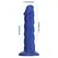 Addiction Fantasy 20 cm Intimate Model Unicorn Blue Silicone Ribbed