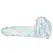 Addiction Crystal Addiction Clear 20 cm Flexible Intimate Model TPE