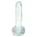 BMS Factory Crystal Addiction Clear Intimate Model 18cm TPE Suction Cup