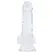 BMS Factory Crystal Addiction Clear Intimate Model 15 cm, Suction Base
