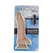 Addiction Brad 19 cm Anatomical Model with Suction Cup Beige Silicone