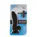 Addiction Ben 18 cm Black Silicone Ribbed Model with Suction Base