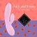 FeelzToys Lea Strawberry Dual-Motor Silicone Intimate Device 202mm