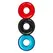 Oxballs Ringer Do-Nut 1 Set - 3-Pack, Multi-Color, Thick FLEX-TPR Rings