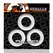 Oxballs Willy Rings 3-Pack White - Durable Flexible Silicone Support Rings