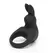 Happy Rabbit Rechargeable Vibrating Ring Black - 12 Modes Silicone System