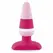 FeelzToys Plugz Colors No. 2 Pink Silicone Plug, 9cm, Medical Grade