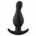 FeelzToys Plugz Black No. 2 Intimate Silicone Plug, Medium Size