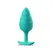 B Swish Bfilled Basic Plus Wave Intimate Plug Seafoam 10.8 cm Silicone