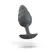 B Swish Bfilled Basic Plus Wave Slate - Anatomical Plug, Silicone, 10.8 cm