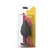 B Swish Bfilled Basic Plus Wave Slate - Anatomical Plug, Silicone, 10.8 cm