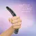 FeelzToys Glazzz Dark Desire - Glass Intimate Wand, 190 mm