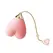 ZALO Baby Heart Pink - App-Controlled Silicone Body Massager Strawberry