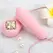 ZALO Temptation Preheating Bullet Thruster Pink - Swarovski, USB, Heating