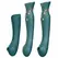 ZALO Queen Set Jewel Green - PulseWave, Heated, App-Controlled, Swarovski