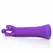 The Screaming O Charged Trident Purple - 3-Point Rechargeable Silicone Massager