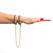 Rianne S Diamond Style Handcuffs - Elegant Adjustable Model, Silver